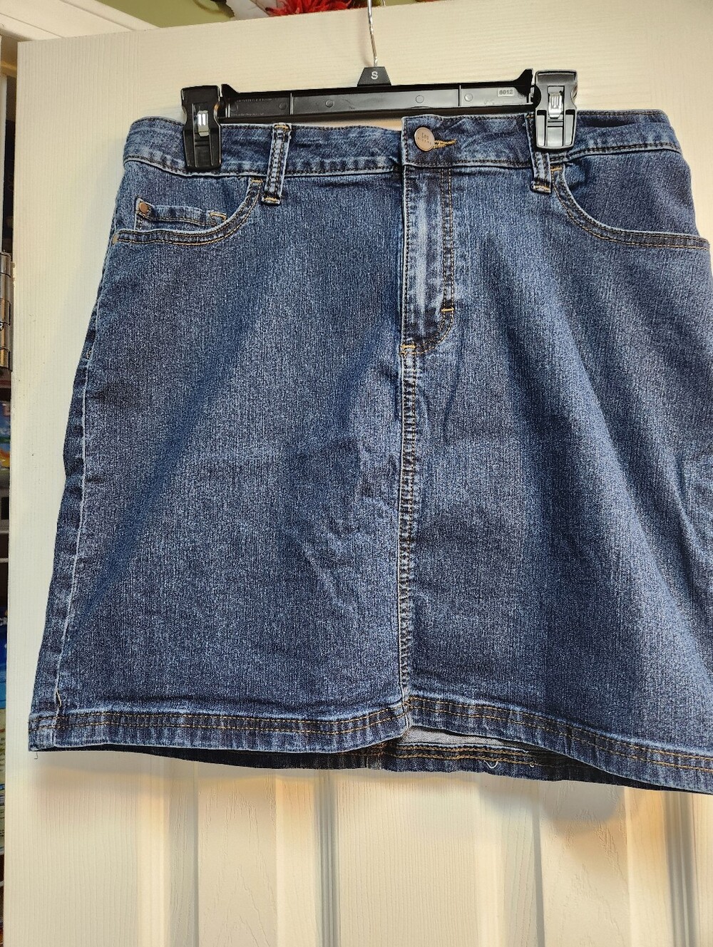 Classic Blue Denim Skort- Casual Women’s Skirt